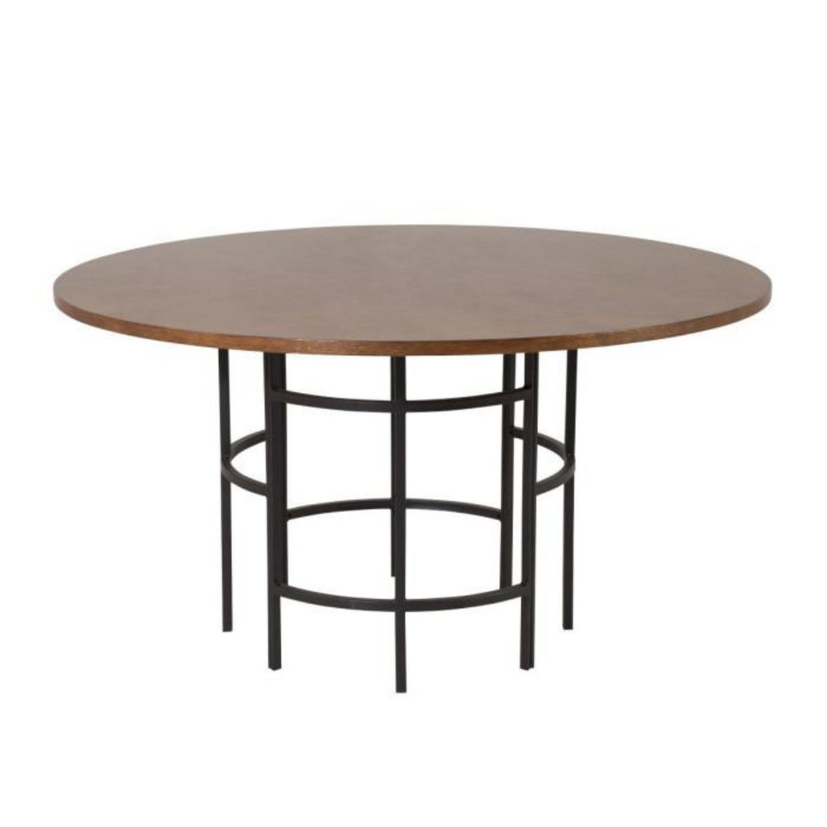Paris Prix Table à Manger Ronde  Copenhagen  140cm Marron