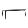 Voir la diapositive 1 : Paris Prix Table à Manger Design  Ellis  230cm Noir