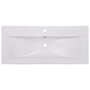 Voir la diapositive 4 : VIDAXL Lavabo encastre 91 x 39,5 x 18,5 cm Ceramique Blanc