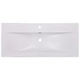 Voir la diapositive 4 : VIDAXL Lavabo encastre 91 x 39,5 x 18,5 cm Ceramique Blanc