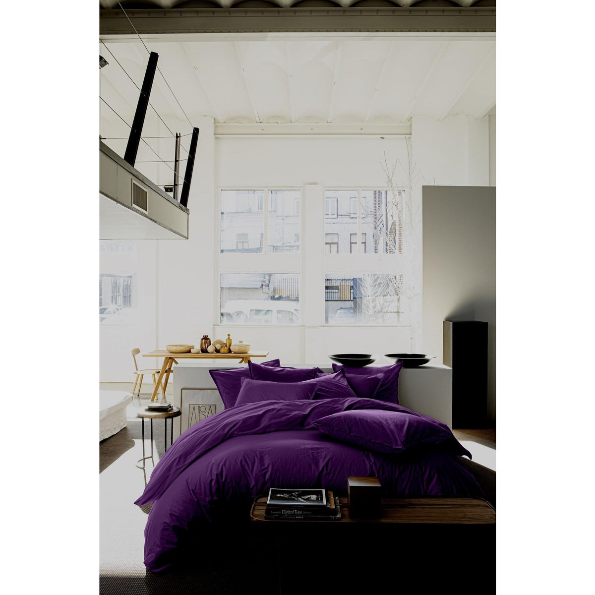 BATON ROUGE Housse de couette 100% lin lavé