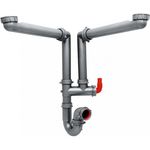 franke Tubulure pour vidage premium 2 cuves - 112.0517.969