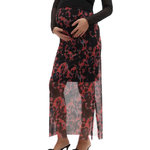 MAMALICIOUS Jupe e/Rouge Femme Mamalicious  ella. Coloris disponibles : Noir