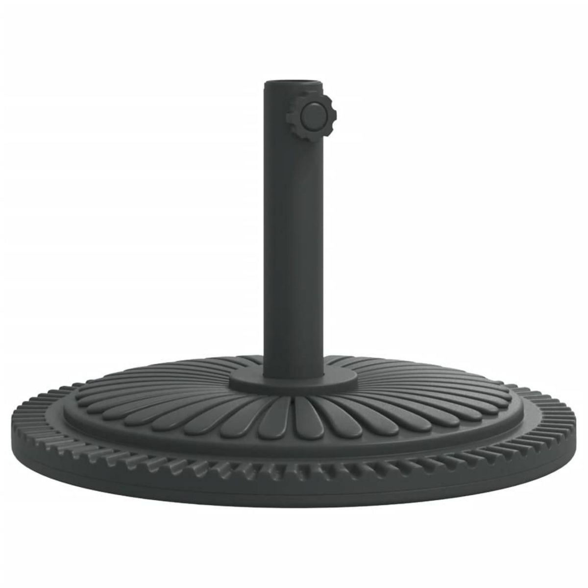 VIDAXL Base de parasol pour mats Ø38 / 48 mm 12 kg rond