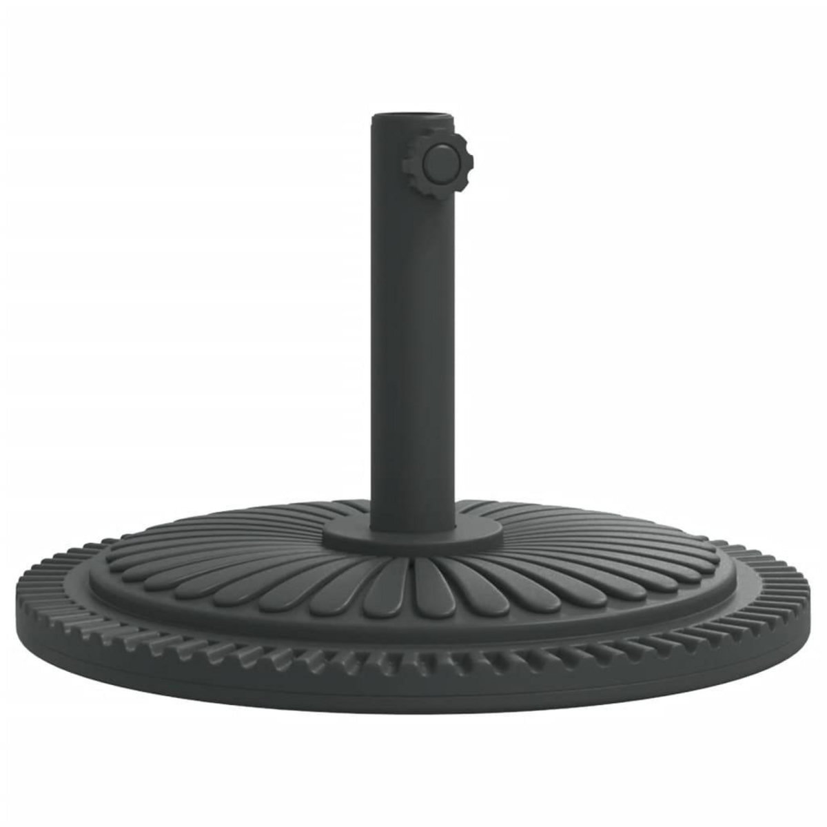 VIDAXL Base de parasol pour mats Ø38 / 48 mm 12 kg rond