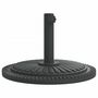 Voir la diapositive 2 : VIDAXL Base de parasol pour mats Ø38 / 48 mm 12 kg rond