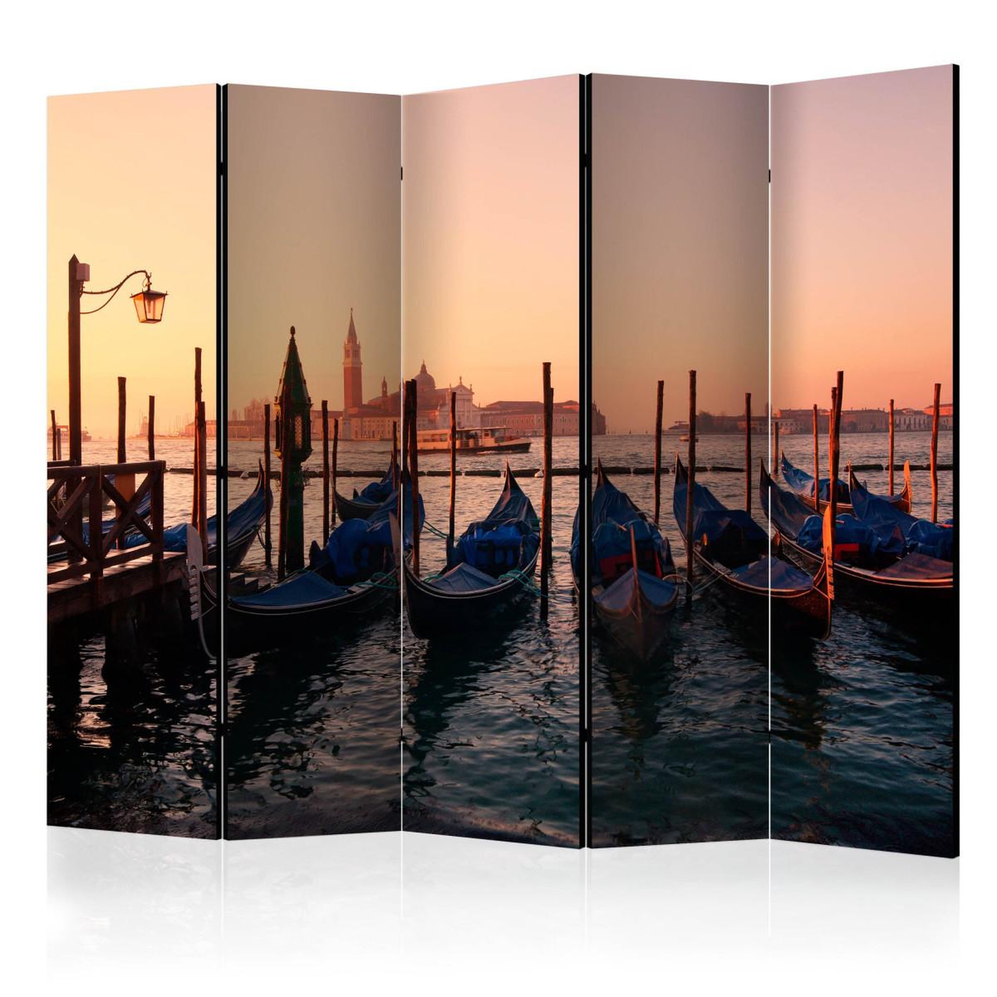 Paris Prix Paravent 5 volets  gondola into the unknown  172x225cm