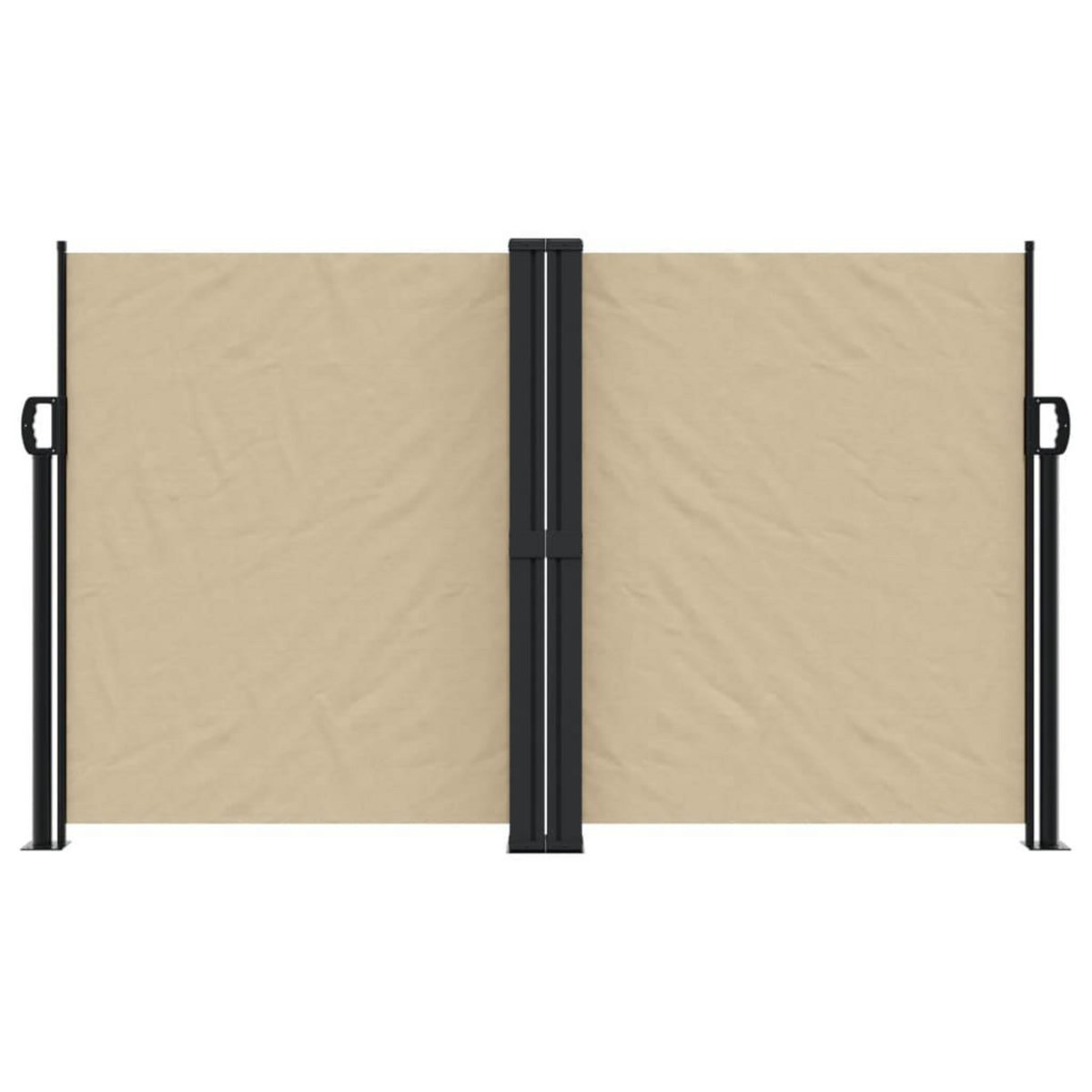 VIDAXL Auvent lateral retractable beige 140x600 cm