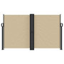Voir la diapositive 3 : VIDAXL Auvent lateral retractable beige 140x600 cm