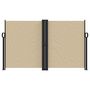 Voir la diapositive 3 : VIDAXL Auvent lateral retractable beige 140x600 cm