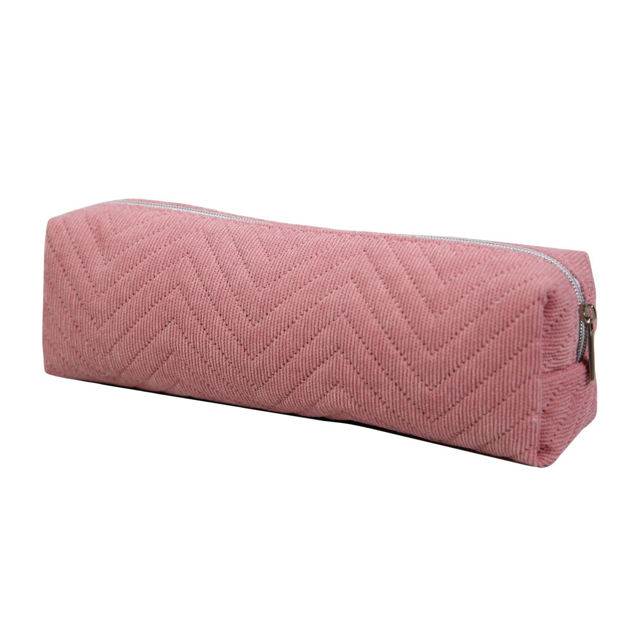 Voir la diapositive 2 : Bagtrotter BAGTROTTER Trousse scolaire carrée No Name Rose
