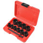Voir la diapositive 2 : VIDAXL Kit d'extracteur de boulons/d'ecrous endommages Acier 11 pcs