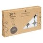 Voir la diapositive 1 : ATMOSPHERA Lot de 30 Bougies Chauffe-Plat  Végétal  3cm Blanc