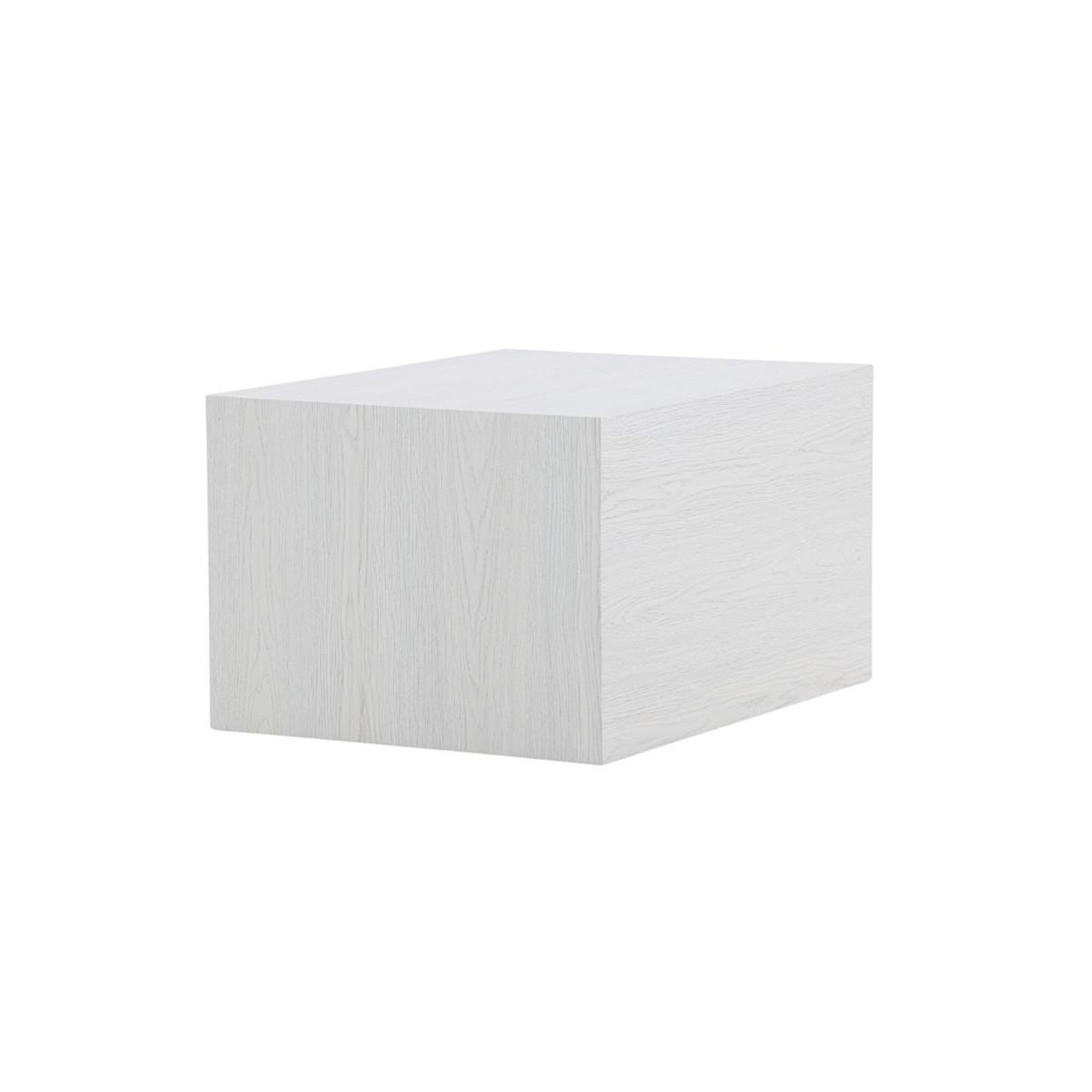 Voir la diapositive 3 : Paris Prix Table basse  york  80cm blanc
