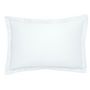 Voir la diapositive 2 : DODO Taie d'oreiller Partition Satin de coton Coloris Blanc