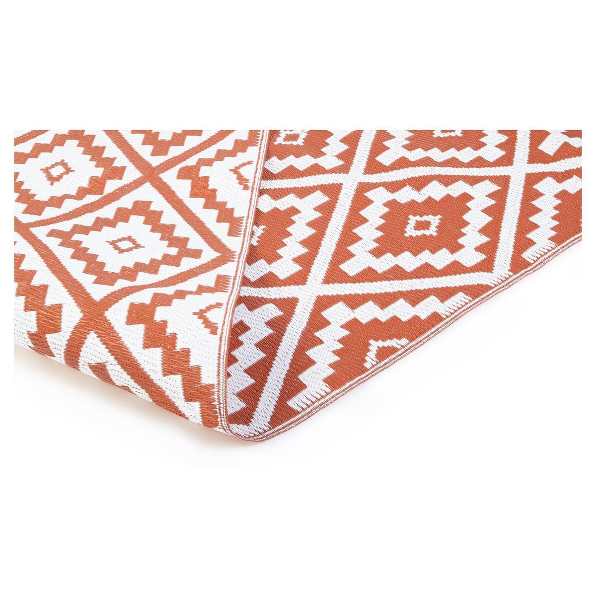 Inkazen Tapis extérieur - 120x180cm - Terracotta - VAHINE
