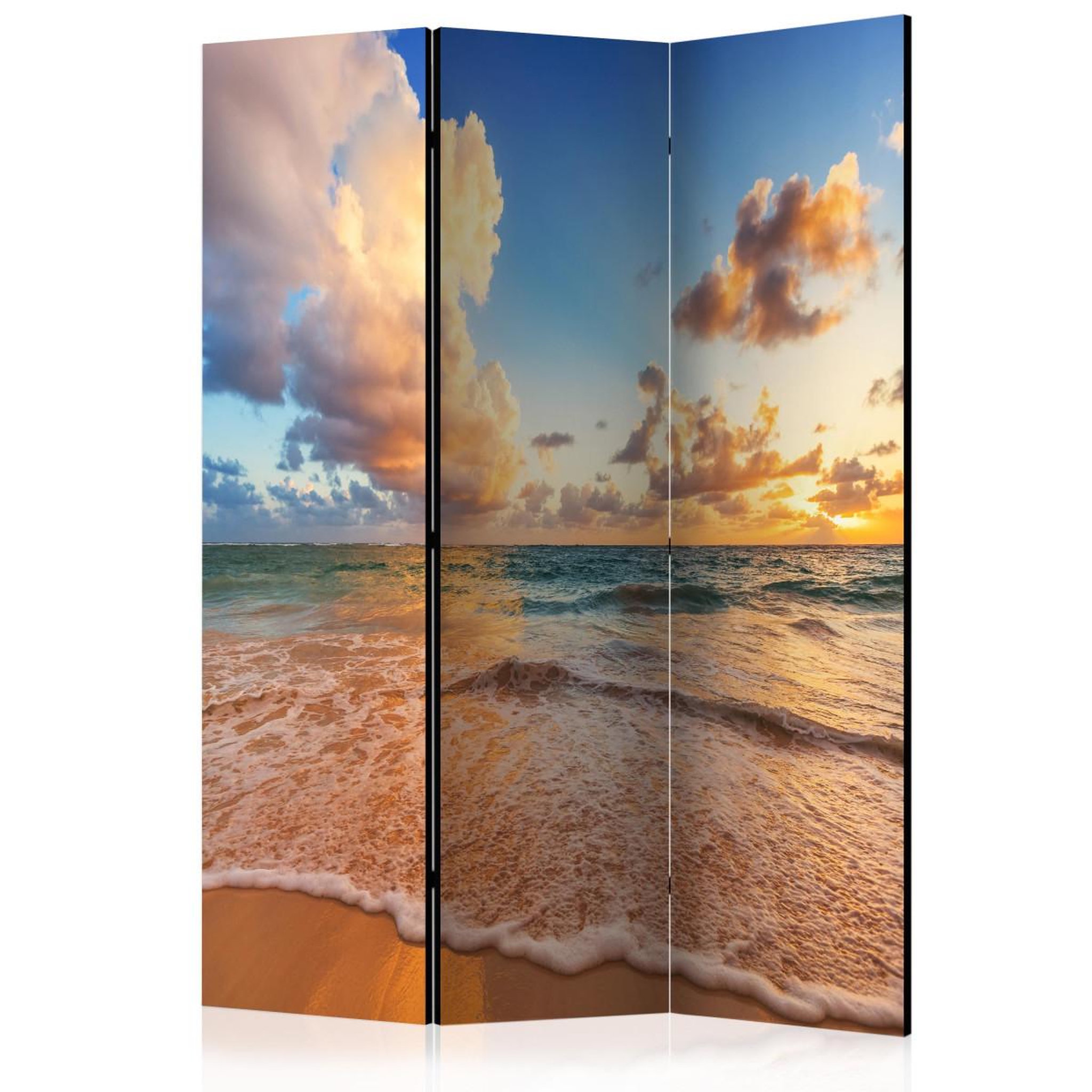 Paris Prix Paravent 3 volets  morning by the sea  135x172cm