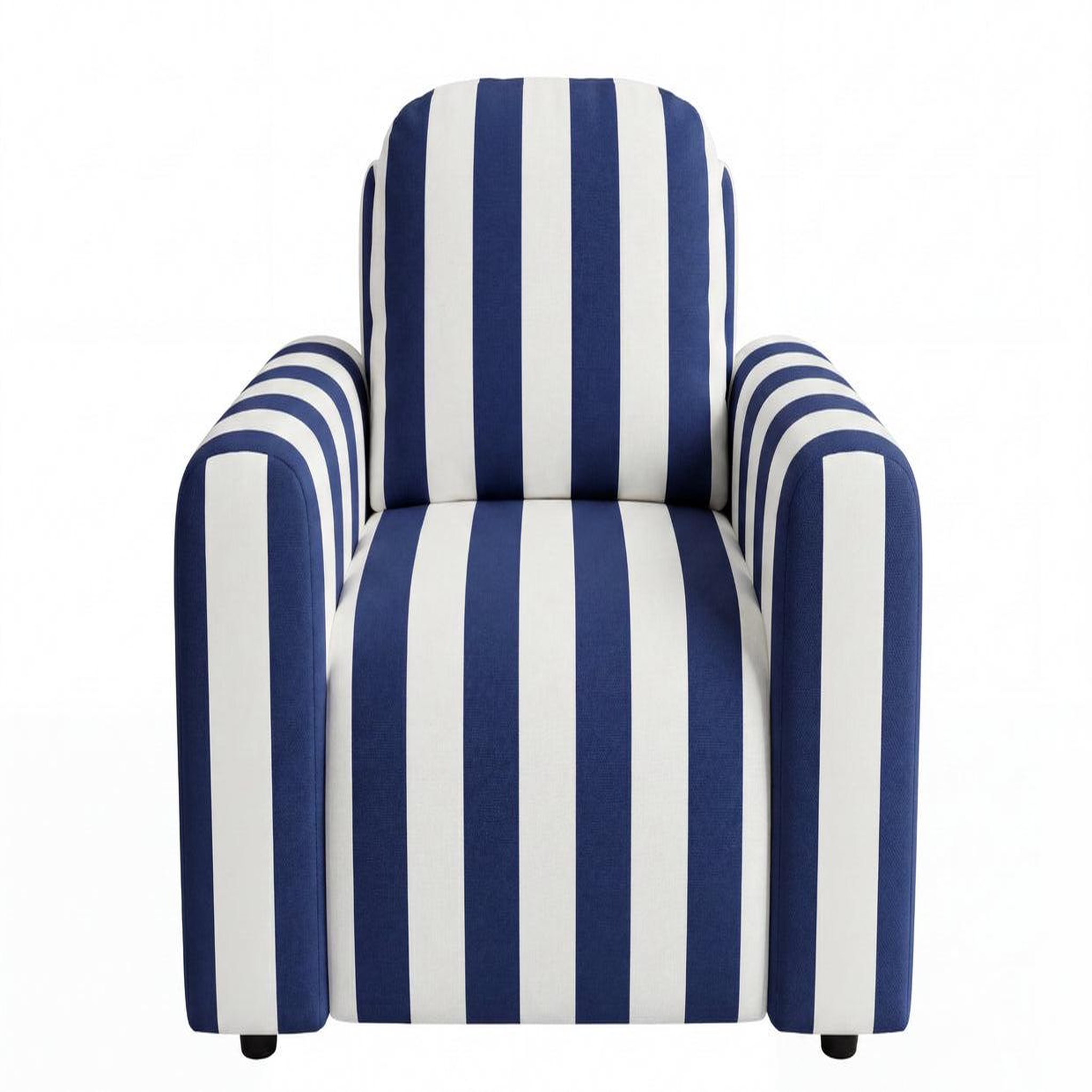 Voir la diapositive 1 : CASANOVA PARIS Elvis - fauteuil tissu rayé
