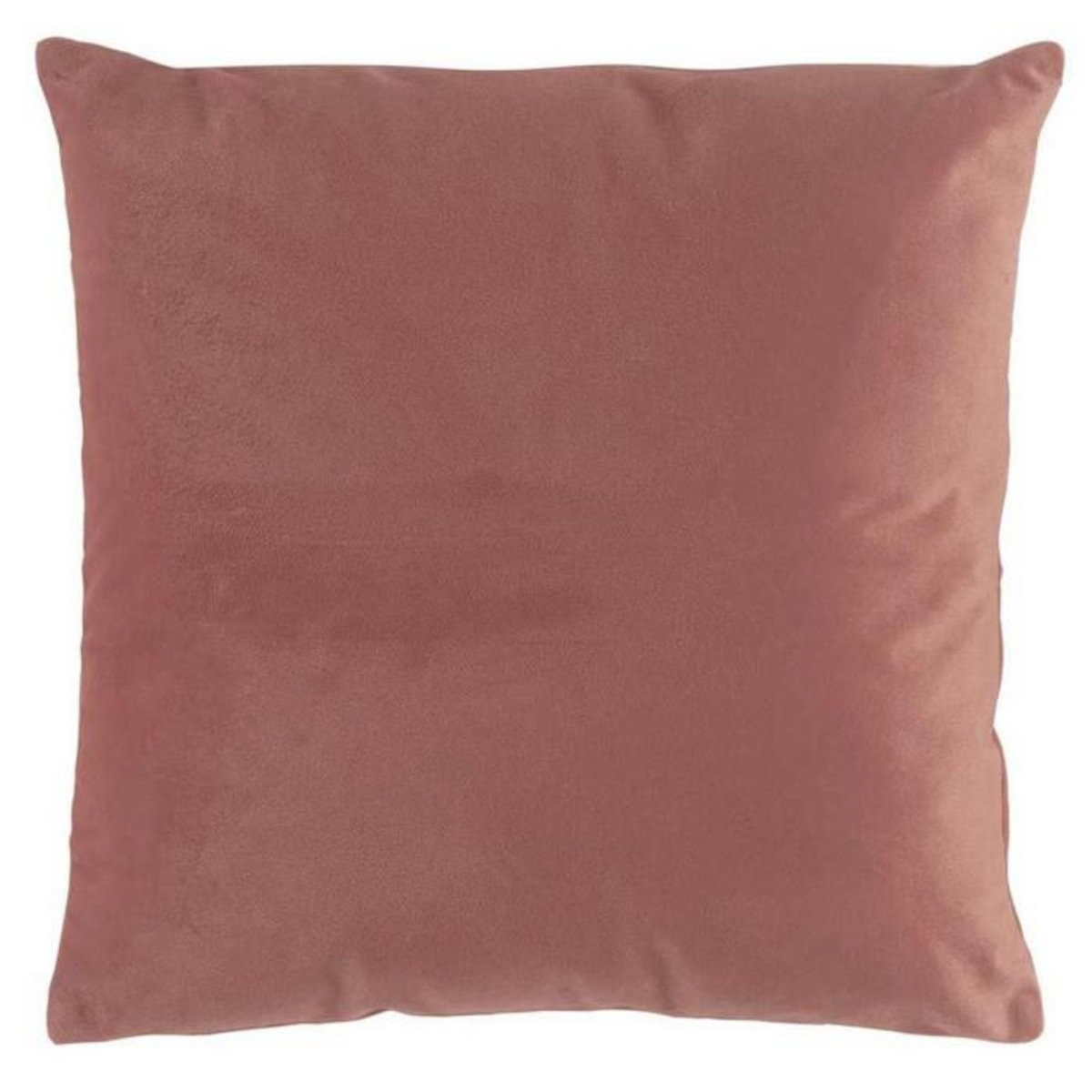 Paris Prix Coussin Déco Uni  Velvetine  40x40cm Rose