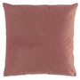 Voir la diapositive 1 : Paris Prix Coussin Déco Uni  Velvetine  40x40cm Rose