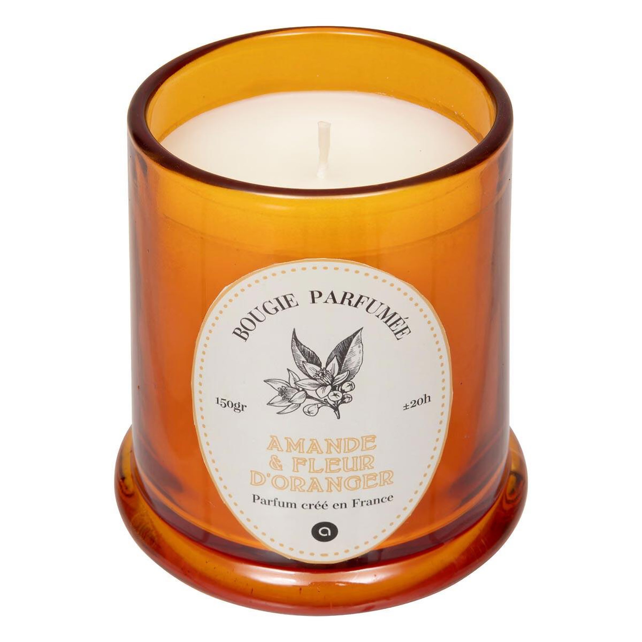 Voir la diapositive 3 : ATMOSPHERA Bougie parfumée  hapo  150g amande & fleur d'oranger