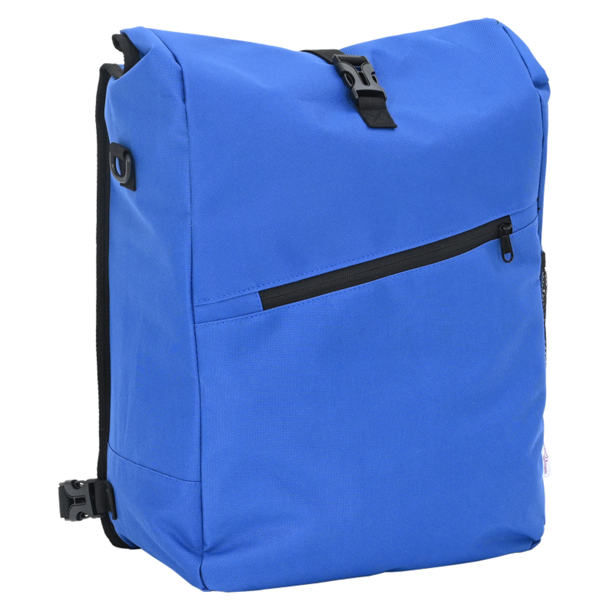 VIDAXL Sac de Vélo bleu pour rack de pannier 25 L 33x16x48 cm