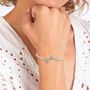Voir la diapositive 2 : SC CRYSTAL Bracelet par SC Crystal orné de Cristaux scintillants