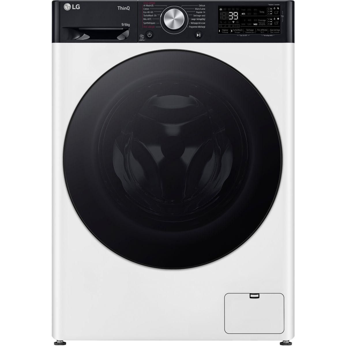 LG Lave linge séchant hublot F964R76WSTA