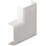 CENTRALE BRICO Angle plat blanc pour moulure, H. 5.4 x P.1.5 cm
