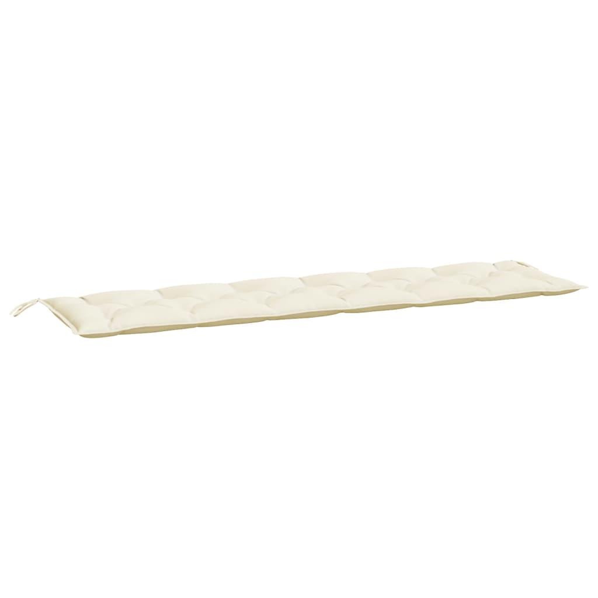 Voir la diapositive 2 : VIDAXL Coussin de banc de jardin creme 200x50x7 cm tissu oxford