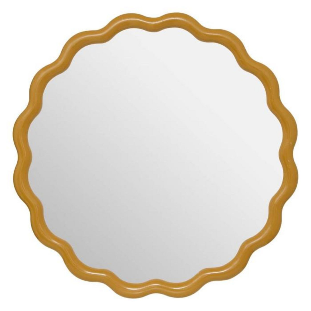 ATMOSPHERA Lot de 3 Miroirs Muraux Vague  Judy  50cm Multicolore