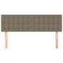 Voir la diapositive 3 : VIDAXL Tetes de lit 2 pcs Taupe 72x5x78/88 cm Tissu