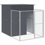 Voir la diapositive 2 : VIDAXL Niche pour chien avec cour anthracite 165x251x181 cm