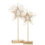 Voir la diapositive 4 : Paris Prix Décoration de Noël à LED  Renne Étoilé  43cm Or