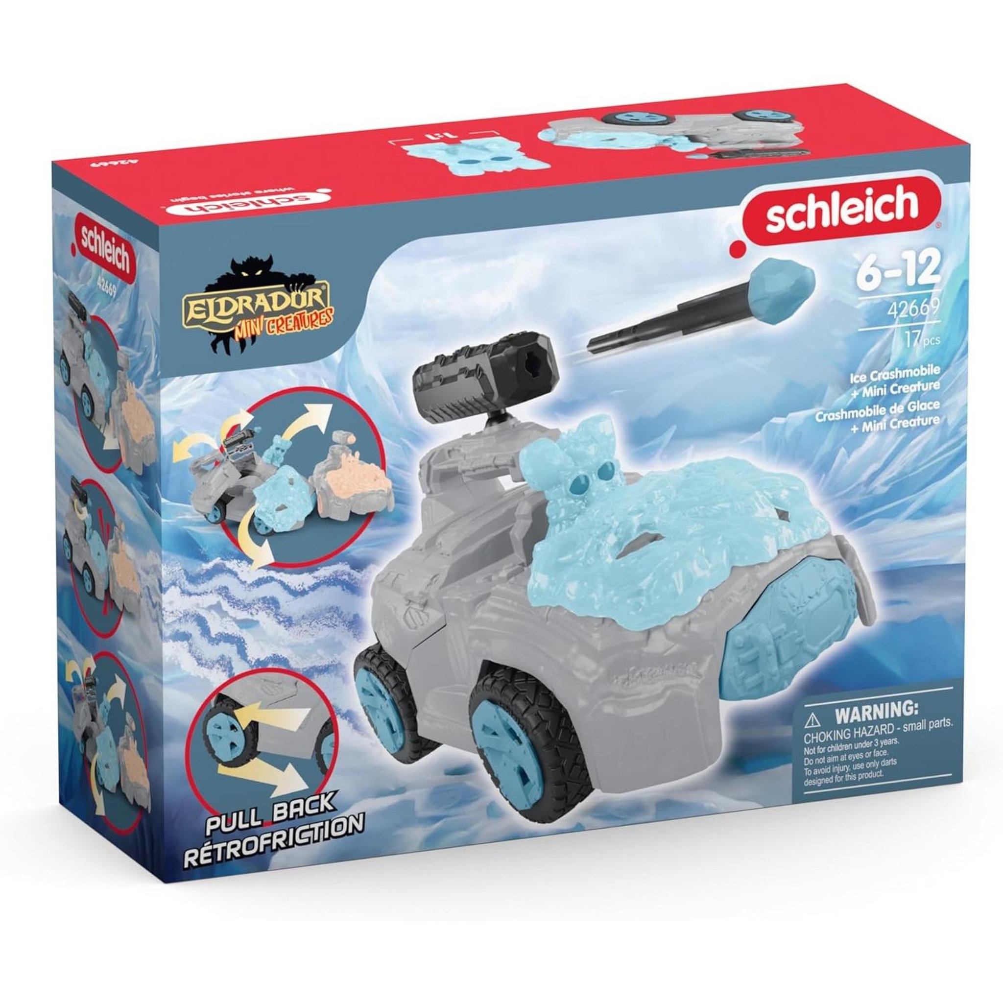 Schleich Eldrador Crashmobile de Glace avec Mini Creature