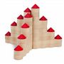 Voir la diapositive 1 : Blocs de bois 44 pièces 