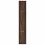Voir la diapositive 5 : VIDAXL Armoire apothicaire chene marron 30x41x174,5 cm bois ingenierie