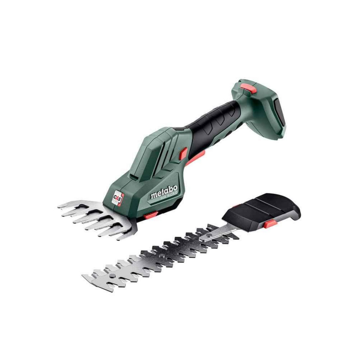 METABO SAS Taille-bordures 18 V SGS 18 LTX Q - Pick+Mix (sans batterie), Metabox