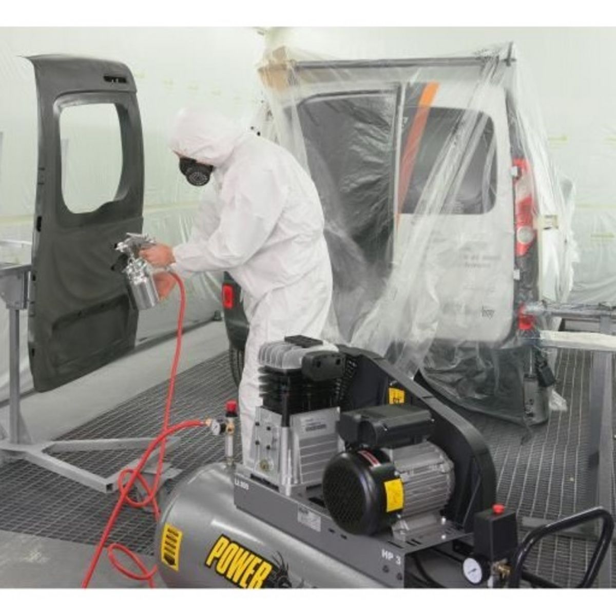 MECAFER Compresseur Power Monster 150L - 3CV - 10bars