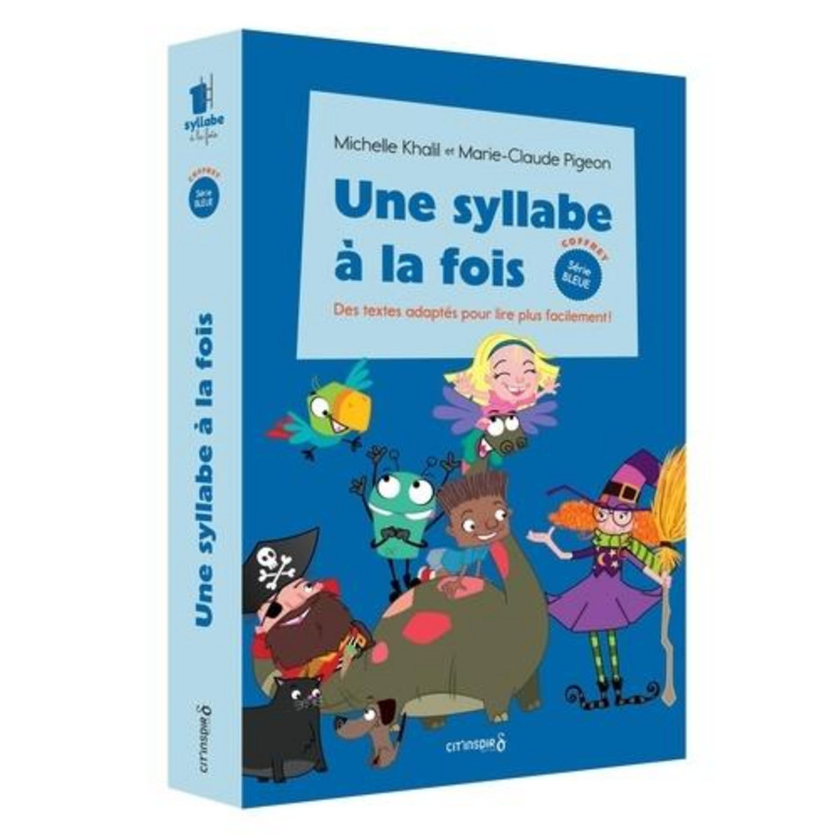 UNE SYLLABE A LA FOIS SERIE BLEUE. COFFRET 10 VOLUMES, Khalil Michelle