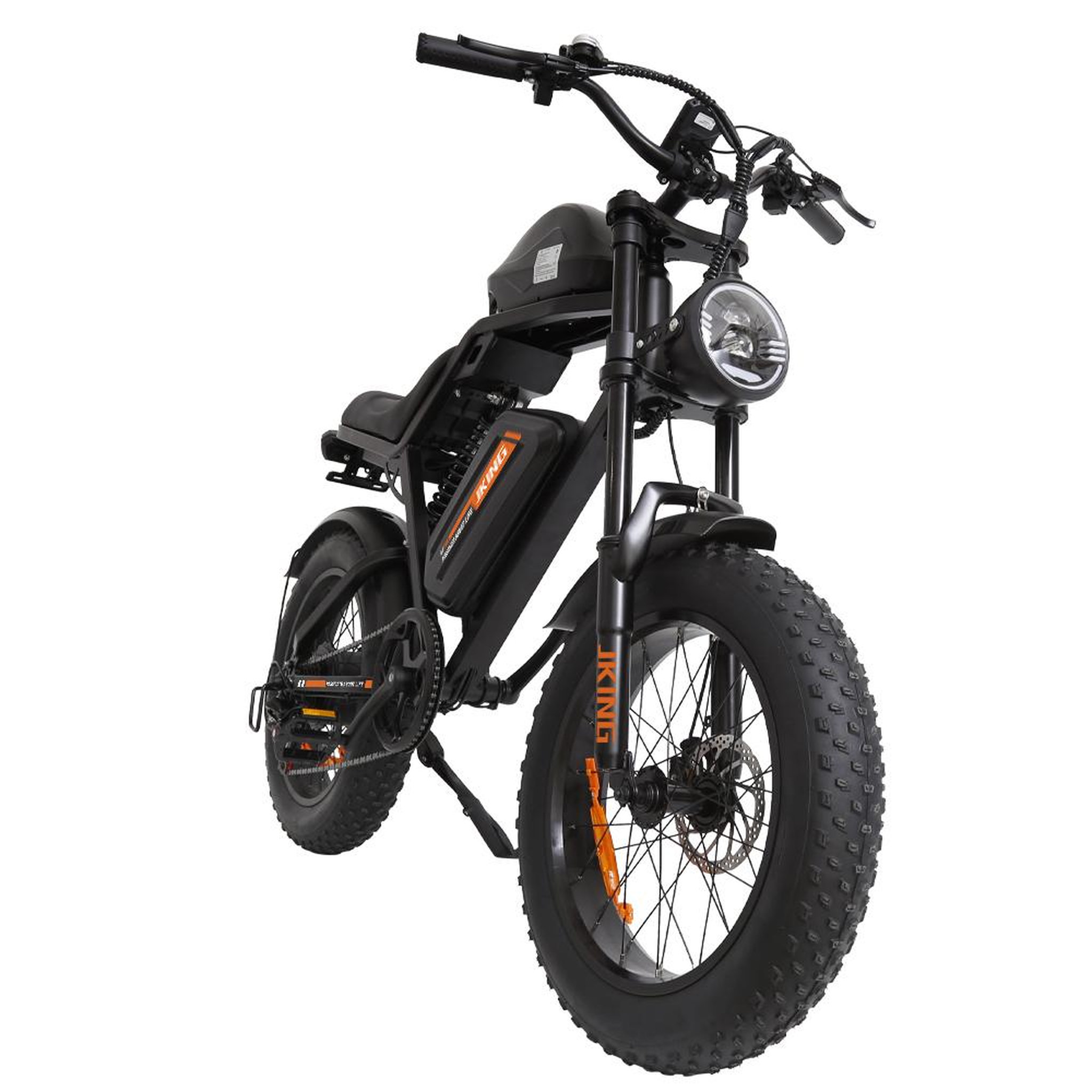 Voir la diapositive 2 : JKING Vtt électrique jking fxh002, pneus larges 20 pouces, batterie 48 v 15,6 ah
