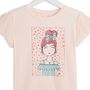 Voir la diapositive 2 : IN EXTENSO T-shirt manches courtes fille