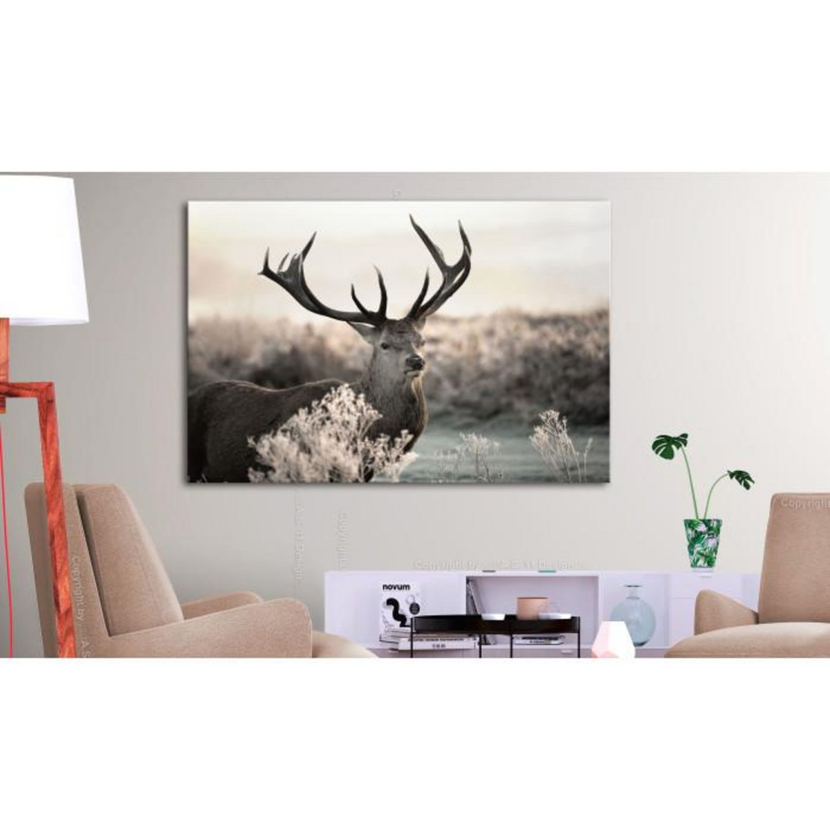 Paris Prix Tableau Imprimé  Powerful Horns