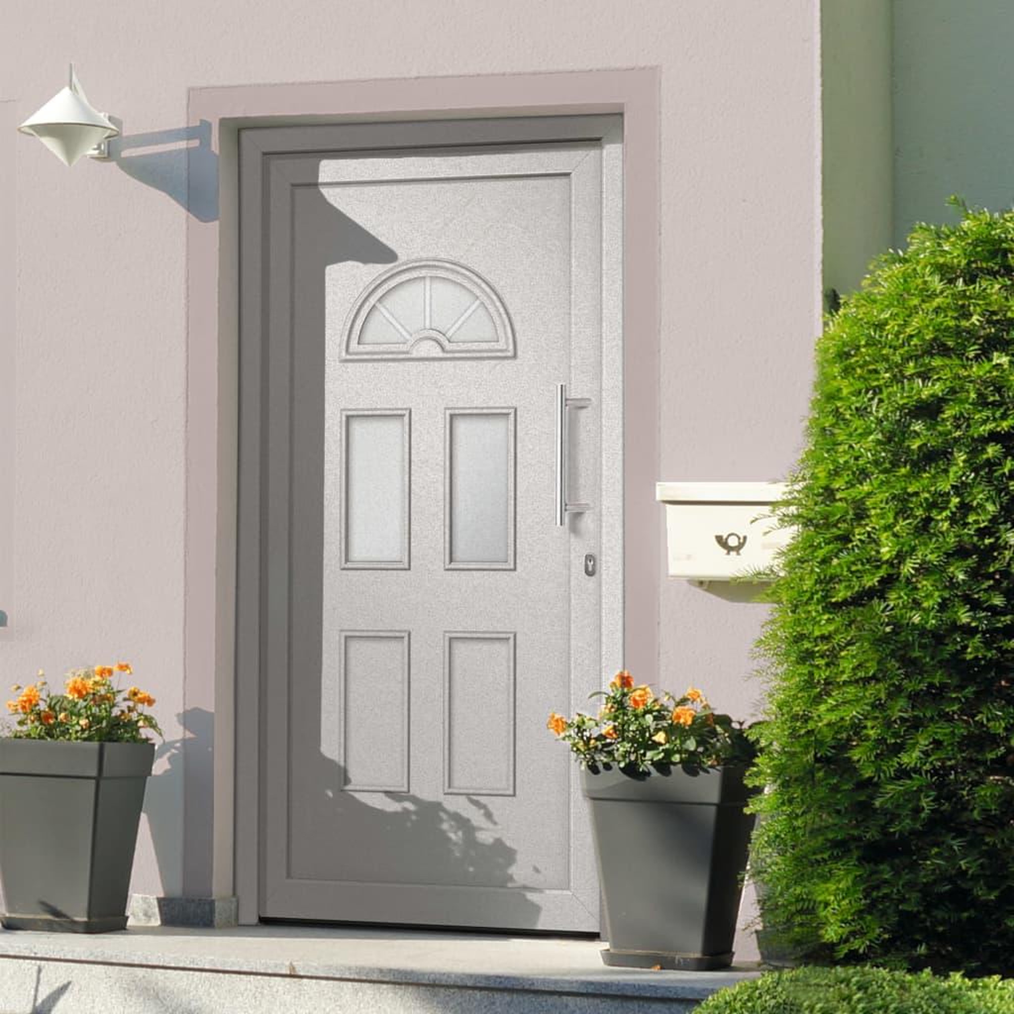 VIDAXL Porte d'entree Blanc 88x208 cm