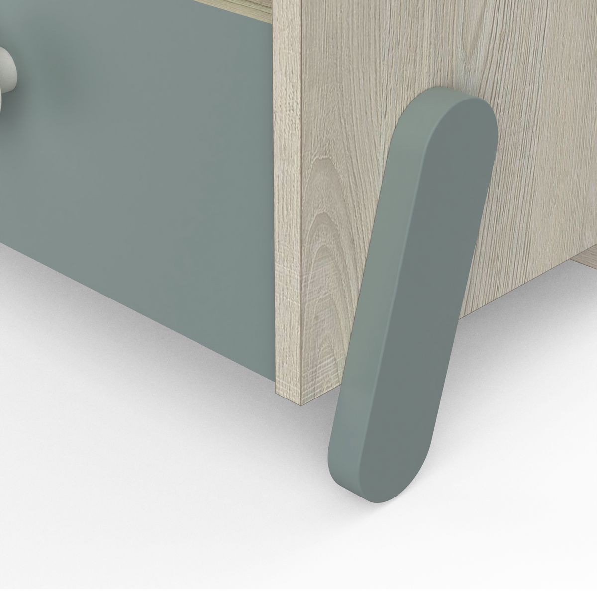 Chevet enfant 1 tiroir 1 niche L39cm NOLAN