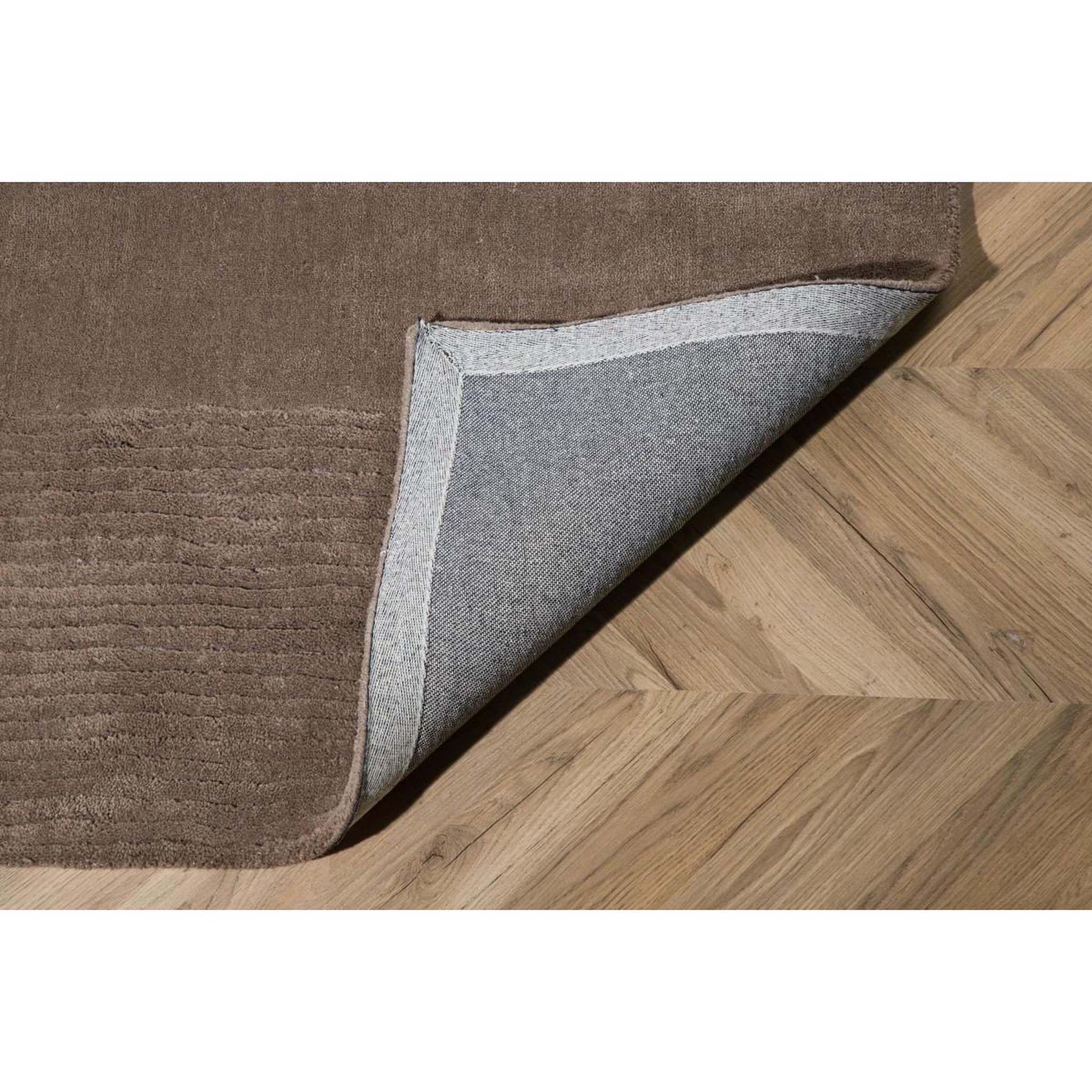 Voir la diapositive 4 : Paris Prix Tapis déco en laine  matteo  253x350cm marron