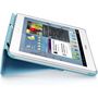 Voir la diapositive 4 : SAMSUNG housse pour tablette Etui Rabat Bleu