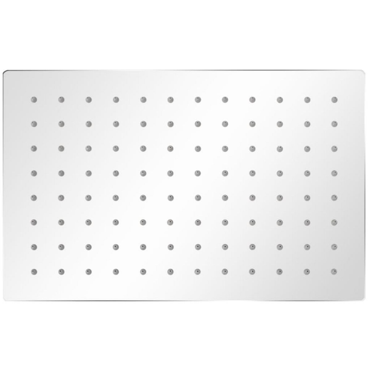 VIDAXL Pomme de douche plongeante 2 pcs Acier inoxydable 20x30 cm