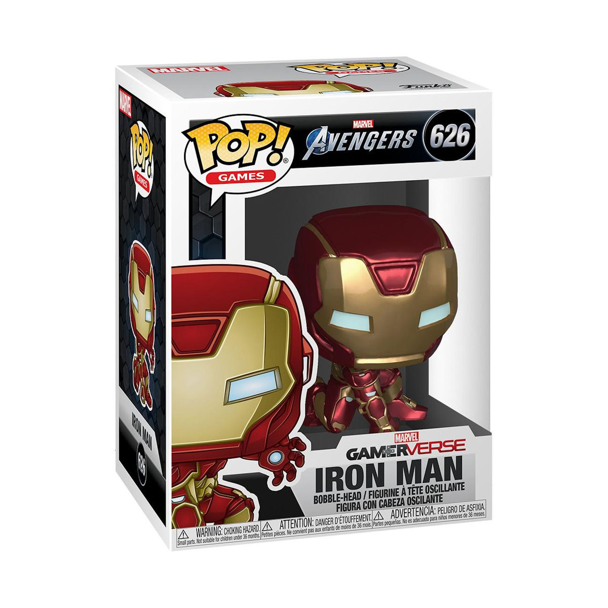 Funko Figurine Funko Pop Games Marvel Avengers Gamerverse Iron Man