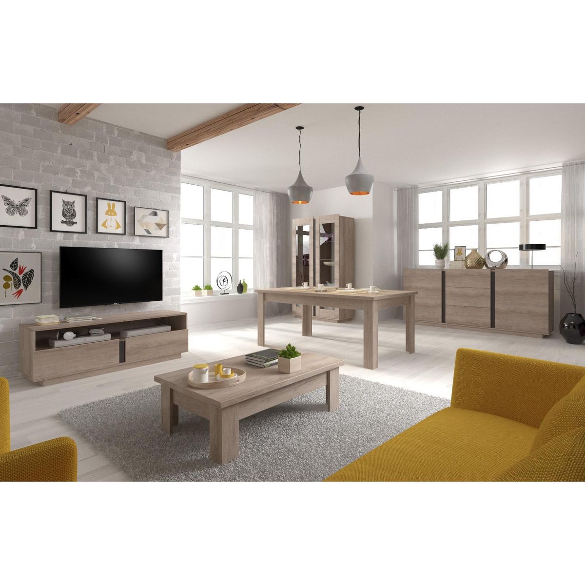 Table basse L110 cm  ALEX